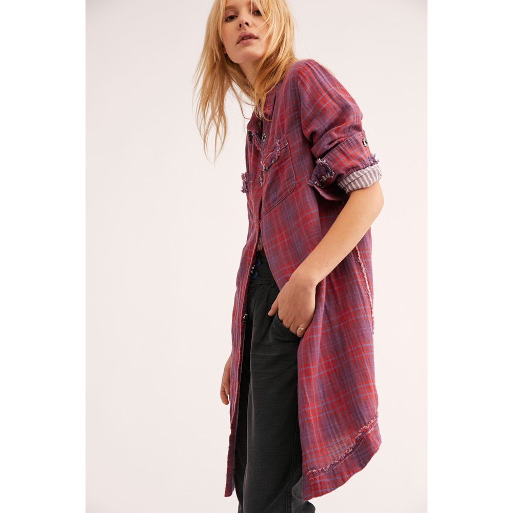 we the free • sedona long line top